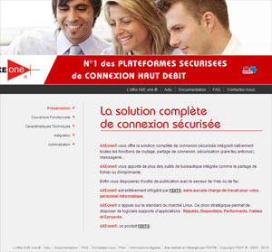 Visitez le site AXE one®